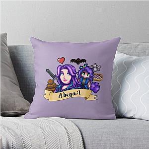 Stardew Valley Pillows - Stardew Valley- Abigail Throw Pillow