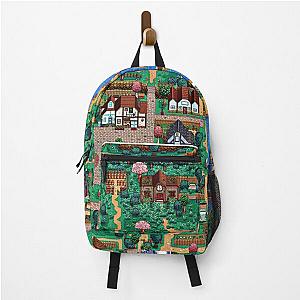 Stardew Valley Backpacks - Stardew valley town map Backpack