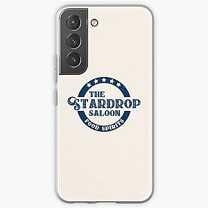 Stardew Valley Cases - The Stardrop Saloon Pub Logo | Stardew Valley | Navy Logo Samsung Galaxy Soft Case