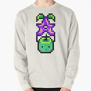 Stardew Valley Sweatshirts - Stardew Valley - Junimo with Stardrop Pullover Sweatshirt