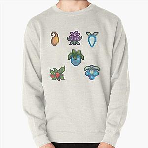 Stardew Valley Sweatshirts - Winter Crops Set Stardew Valley Pullover Sweatshirt