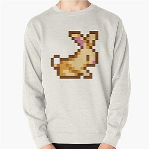 Stardew Valley Sweatshirts - Stardew Valley Pixel Rabbit Pullover Sweatshirt