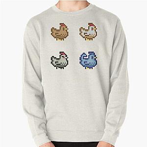 Stardew Valley Sweatshirts - Stardew Valley Chickens Pack Pullover Sweatshirt