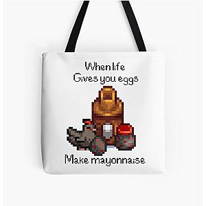 Stardew Valley Bags - Stardew Valley Funny Quote All Over Print Tote Bag