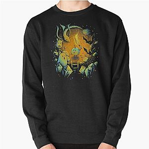 Stardew Valley Sweatshirts - Stardew Valley - Scared Junimo  Pullover Sweatshirt