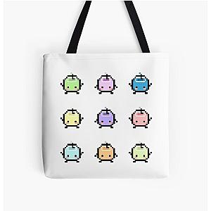 Stardew Valley Bags - Stardew Valley Pastel Junimos All Over Print Tote Bag