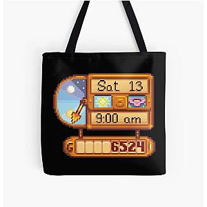 Stardew Valley Bags - Stardew Valley Egg Festival Clock All Over Print Tote Bag