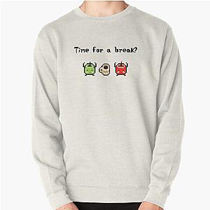 Stardew Valley Sweatshirts - Junimo Tea Break Stardew Valley Pullover Sweatshirt