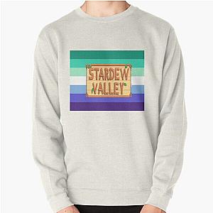 Stardew Valley Sweatshirts - Stardew Valley Logo - MLM Pride Flag Pullover Sweatshirt