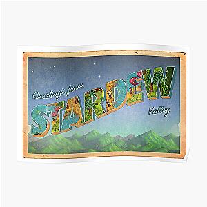 Stardew Valley Posters - Stardew Valley Vintage Postcard Poster