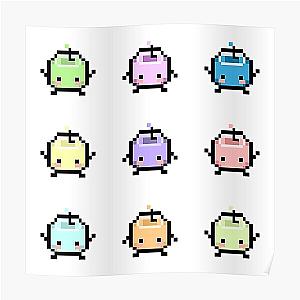 Stardew Valley Posters - Stardew Valley Pastel Junimos Poster