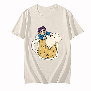 Stardew Valley Drunk Men Cartoon T-shirts