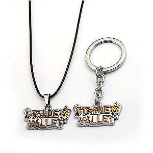 Game Stardew Valley Logo Keychains