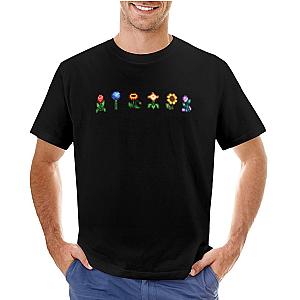 Stardew Valley Game Pixel Flowers T-Shirt