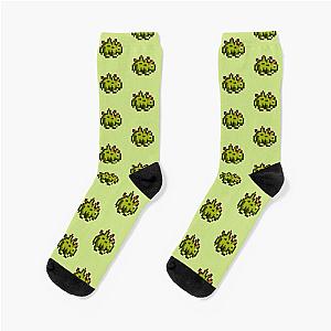 Stardew Valley Pixel Dinosaur Socks