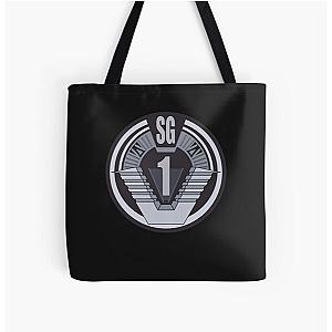 Stargate sg  badge All Over Print Tote Bag