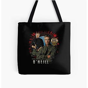 Stargate SG1 Jack O'Neill All Over Print Tote Bag