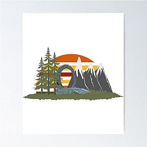 Stargate T-ShirtRetro Style Nature Poster