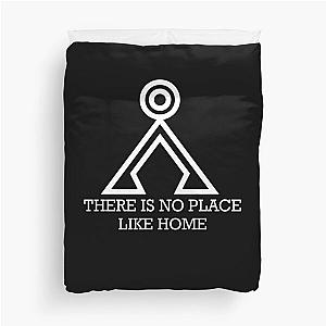 there is no place like home t-shirt Stargate chevron Duvet Cover