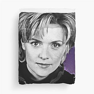 Digital Sam Carter - Stargate Duvet Cover