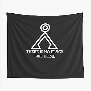 there is no place like home t-shirt Stargate chevron Tapestry