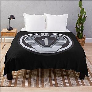 Stargate sg  badge Throw Blanket