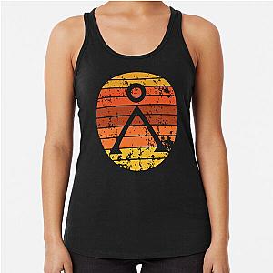Retro StargateEarth Chevron Racerback Tank Top