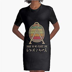 There Is No Place Like Home Shirt, Stargate Atlantis, Stargate Universe, Sci Fi Shirt, Stargate Sg1 Graphic T-Shirt Dress