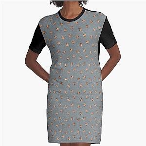 Stargate SG1 Inspired Chevrons Locked Pattern Graphic T-Shirt Dress