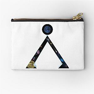 Stargate inspired space design Earth symbol Zipper Pouch