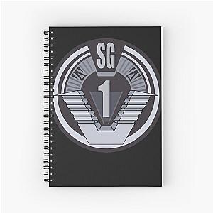 Stargate sg  badge Spiral Notebook