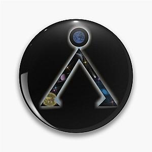 Stargate inspired space design Earth symbol Pin