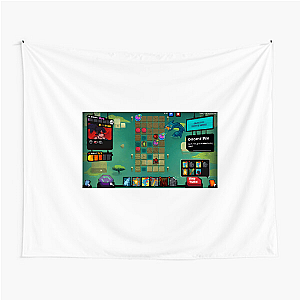 StarVaders Retro Space Shooter Star Vaders Tapestries