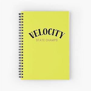 Velocity State Champs Design  Spiral Notebook