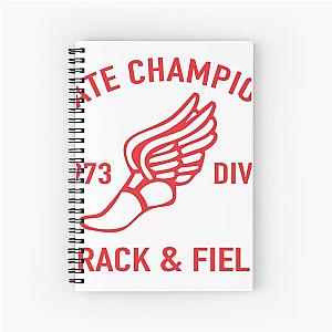 State Champs Red & White Spiral Notebook