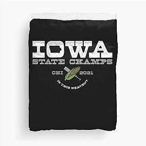 Iowa State Champs Baseball Duvet Cover