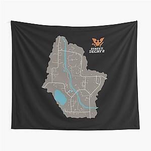 State of Decay 2 Map (Meagher Valley) Tapestry