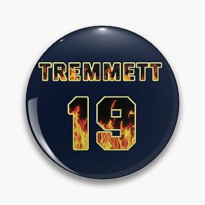 Tremmett Station 19 Jersey Flames Pin