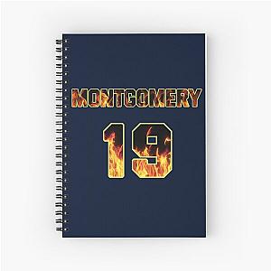 Travis Montgomery Station 19 Jersey Flames Spiral Notebook