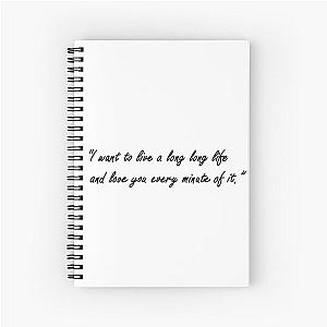 Station 19 quote Spiral Notebook