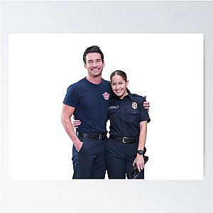 STATION 19 - TRAVIS MONTGOMERY & ANDY HERRERA Poster