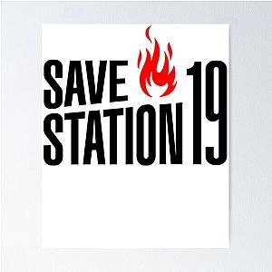 Save Station 19 (Small Logo 2) Poster