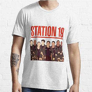 Station 19 cast  Essential T-Shirt