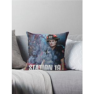 Maya Bishop Station 19 Throw Pillow