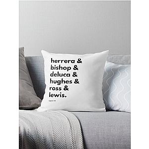 Ladies of Station 19 Squad Goals (Black Text) Throw Pillow