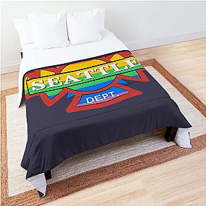 Station 19 Pride Logo Comforter