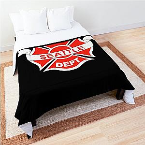 Seattle Fire Department Badge - Station 19 Comforter