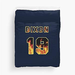 Emmett Dixon Station 19 Jersey Flames Duvet Cover