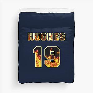 Vic Hughes Station 19 Jersey Flames Duvet Cover