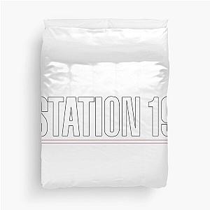 Logo Station 19 Duvet Cover